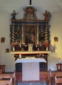 Autel de la chapelle de Chandonne