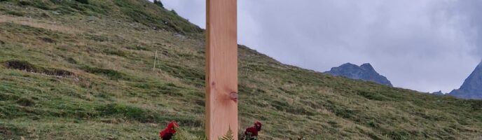 Croix à l&rsquo;alpage du Coeur
